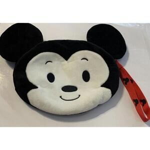 Hallmark Itty Bittys Disney Mickey Mouse Zipper Pouch Wristlet Plush